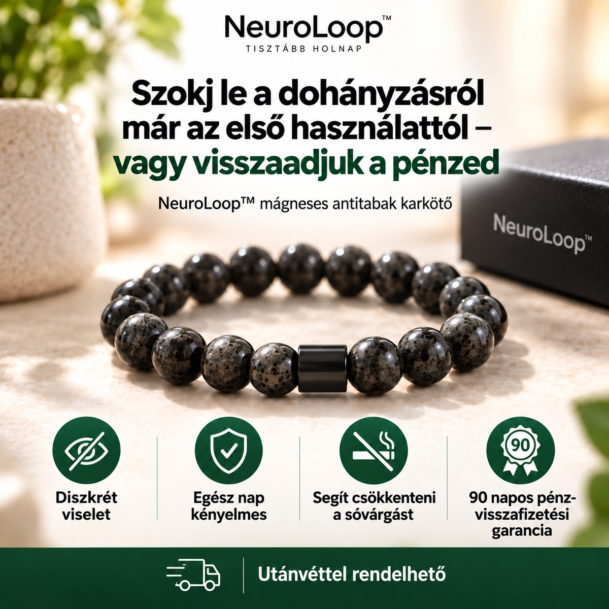 NeuroLoop™ – Přestaň kouřit už za 4 dny a zbav se chuti na cigaretu navždy.