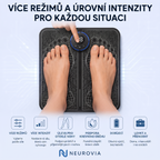 Neurovia™ EMS aktivátor nohou pro nateklé, těžké nebo oslabené nohy – pro domácí použití