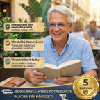 1+1 ZDARMA POUZE DNES | Ray™ – jedny progresivní brýle na čtení, mobil, počítač i do dálky | Filtr modrého světla + UV ochrana | Pouzdro ZDARMA | 30 dní na vyzkoušení