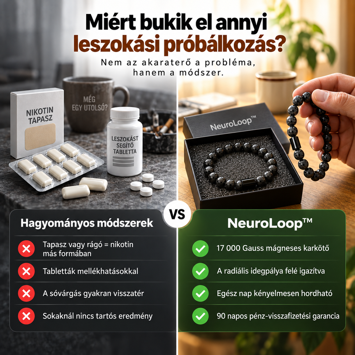 NeuroLoop™ – Přestaň kouřit už za 4 dny a zbav se chuti na cigaretu navždy.