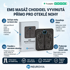 Neurovia™ EMS aktivátor nohou pro nateklé, těžké nebo oslabené nohy – pro domácí použití
