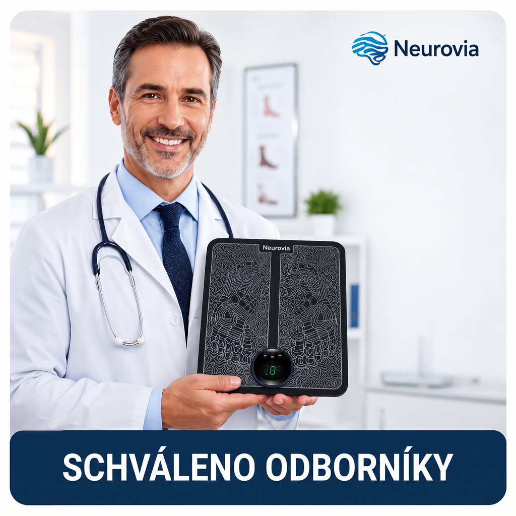 Neurovia™ EMS aktivátor nohou pro nateklé, těžké nebo oslabené nohy – pro domácí použití